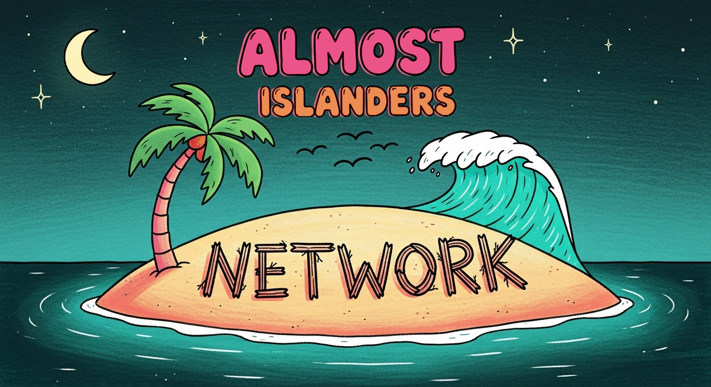 Almost Islanders Network Logo